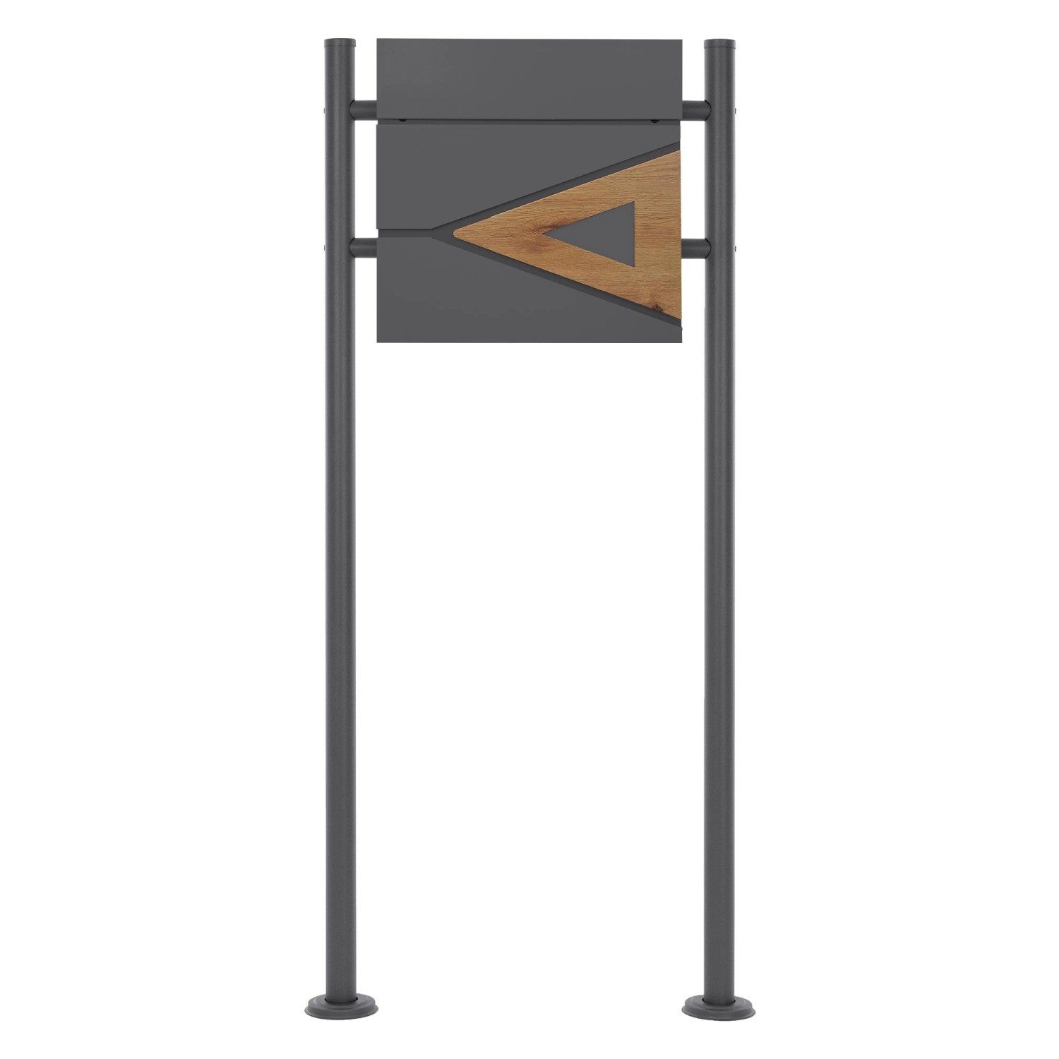 ML-Design Standbriefkasten Anthrazit-Holzoptik Zeitungsfach Pfosten Anthrazit ML-Design Standbriefkasten Anthrazit-Holzoptik Zeitungsfach Pfosten Anthrazit von ML-Design