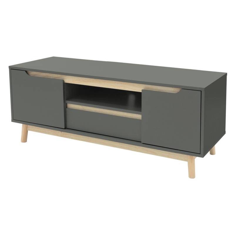 ML-Design TV-Schrank 120x40x46cm Grün-Natur mit 2 Türen für Fernseher bis 55Zoll ML-Design TV-Schrank 120x40x46cm Grün-Natur mit 2 Türen für Fernseher bis 55Zoll von ML-Design
