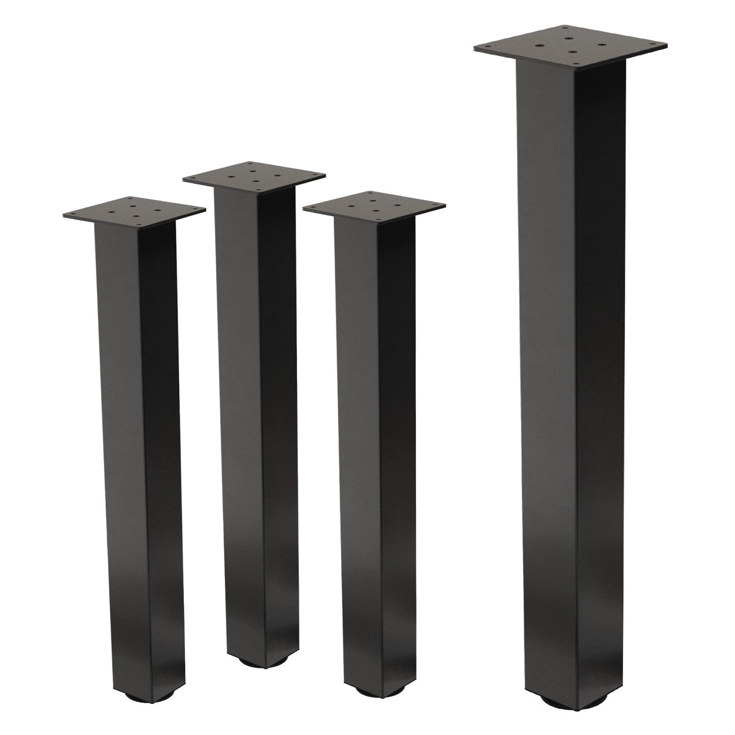 ML-Design Tischbeine 4Er Set I-Design H72 cm Dunkelgrau Stahl 8x8 cm ML-Design Tischbeine 4Er Set I-Design H72 cm Dunkelgrau Stahl 8x8 cm von ML-Design