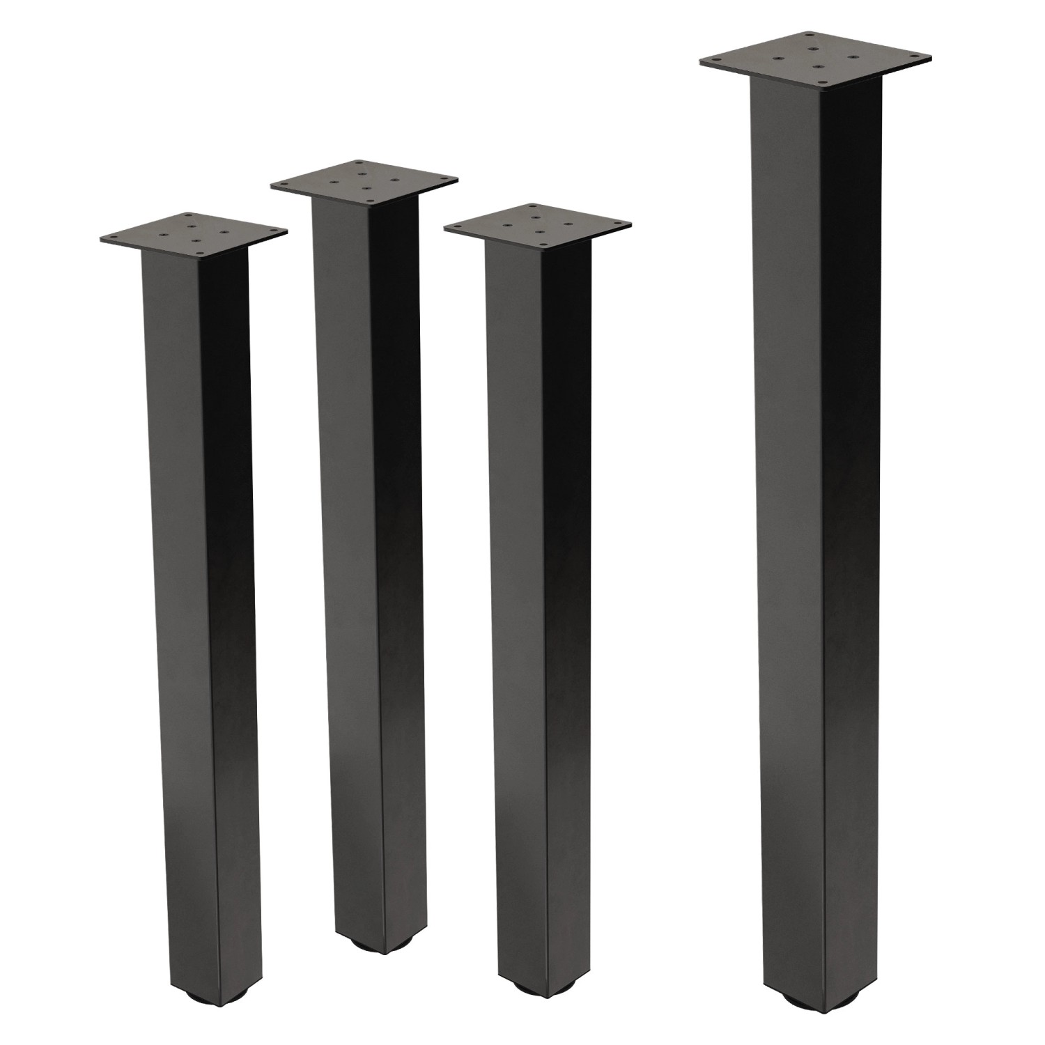 ML-Design Tischbeine 4Er Set I-Design H90 cm Dunkelgrau Stahl 8x8 cm ML-Design Tischbeine 4Er Set I-Design H90 cm Dunkelgrau Stahl 8x8 cm von ML-Design