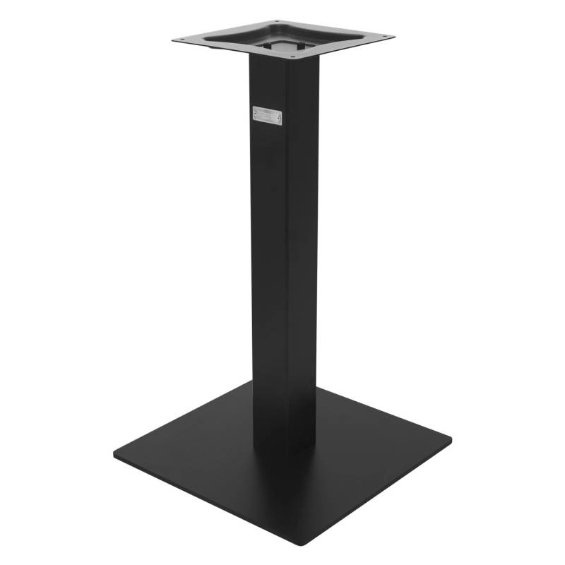 ML-Design Tischgestell Single Schwarz Höhe 72cm aus Pulverbeschichteteter Stahl von ML-Design