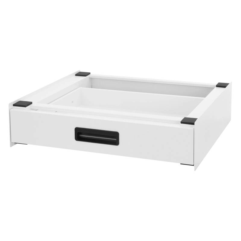 ML-Design Verbindungsrahmen für Waschmaschine mit Ausziehbarer Schublade 60x55cm von ML-Design
