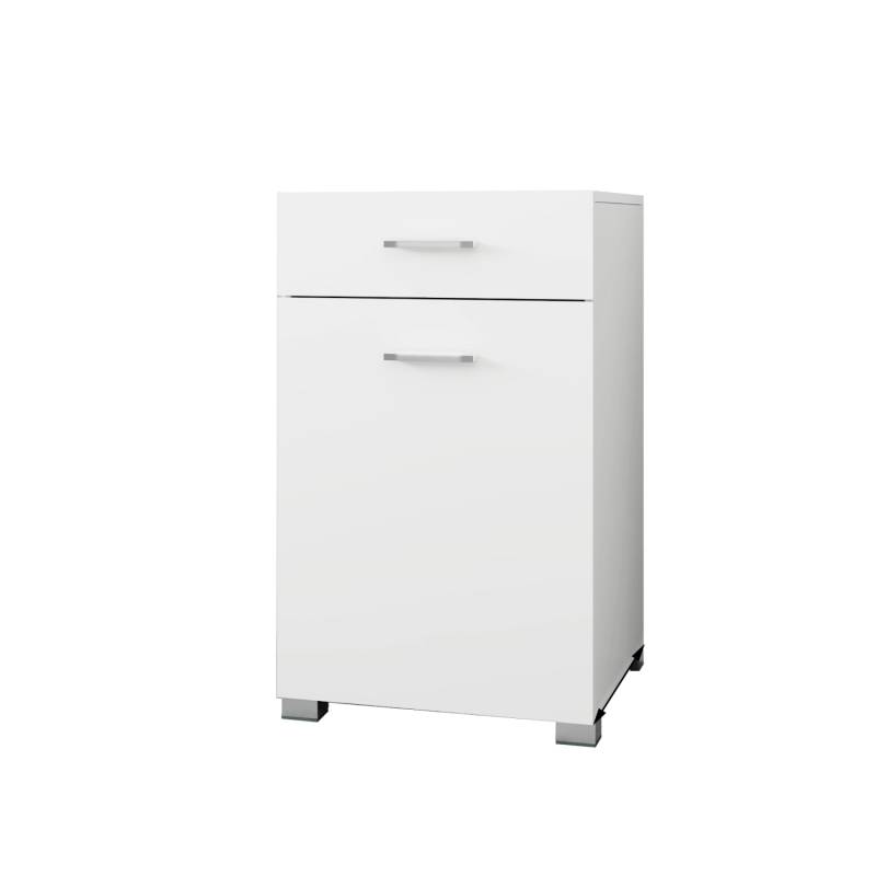 ML-Design Wäscheschrank mit Ausklappbarem Wäschesack Weiß 50 x 78,5 x 45 cm ML-Design Wäscheschrank mit Ausklappbarem Wäschesack Weiß 50 x 78,5 x 45 cm von ML-Design