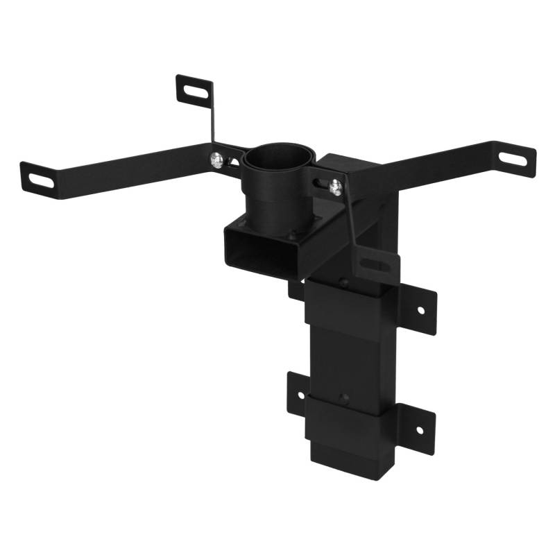 ML-Design Wandhalterung für US Mailbox Schwarz 245x155x24 cm aus Metall von ML-Design