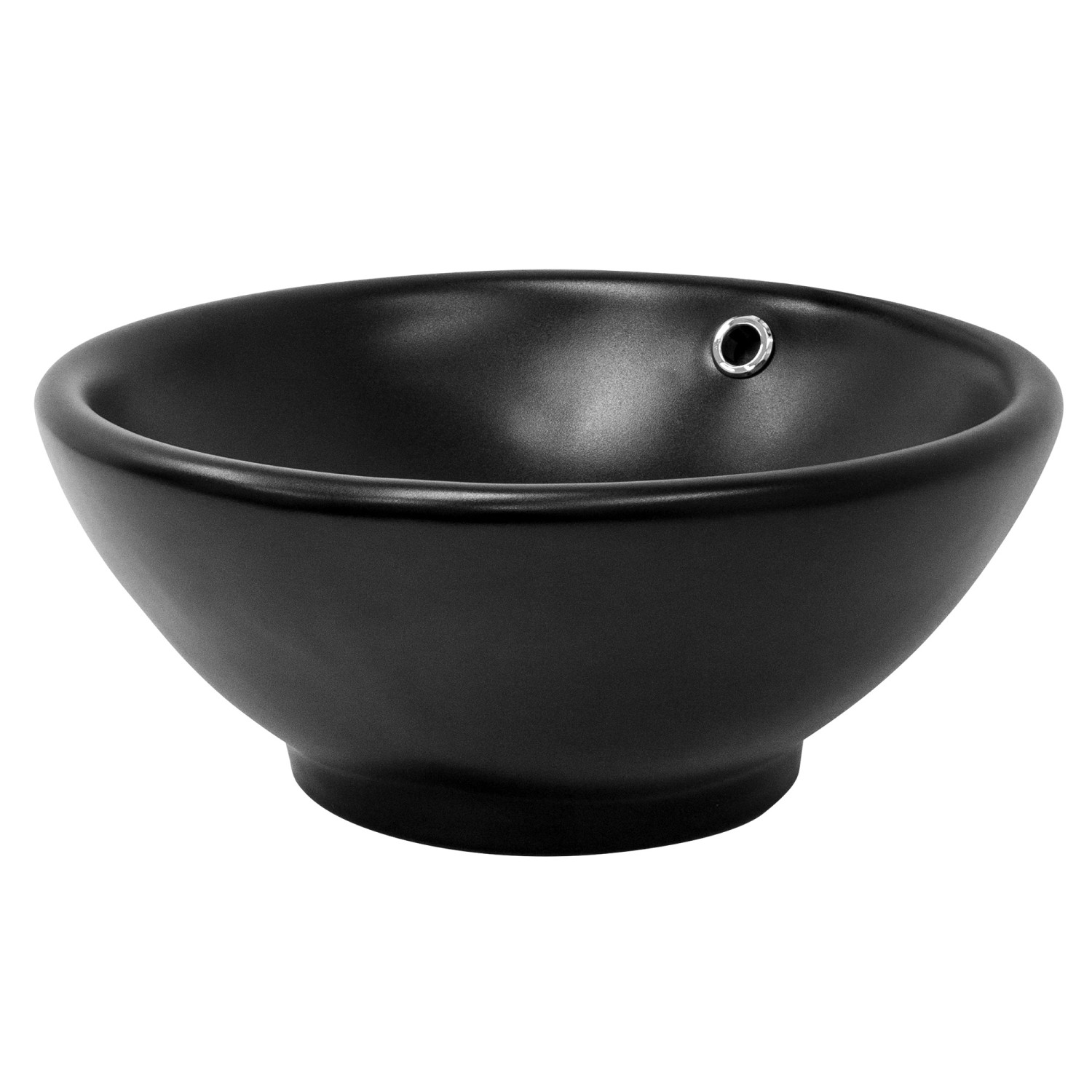 ML-Design Waschbecken aus Keramik Schwarz 420x170 mm Runde Aufsatzwaschbecken ML-Design Waschbecken aus Keramik Schwarz 420x170 mm Runde Aufsatzwaschbecken von ML-Design