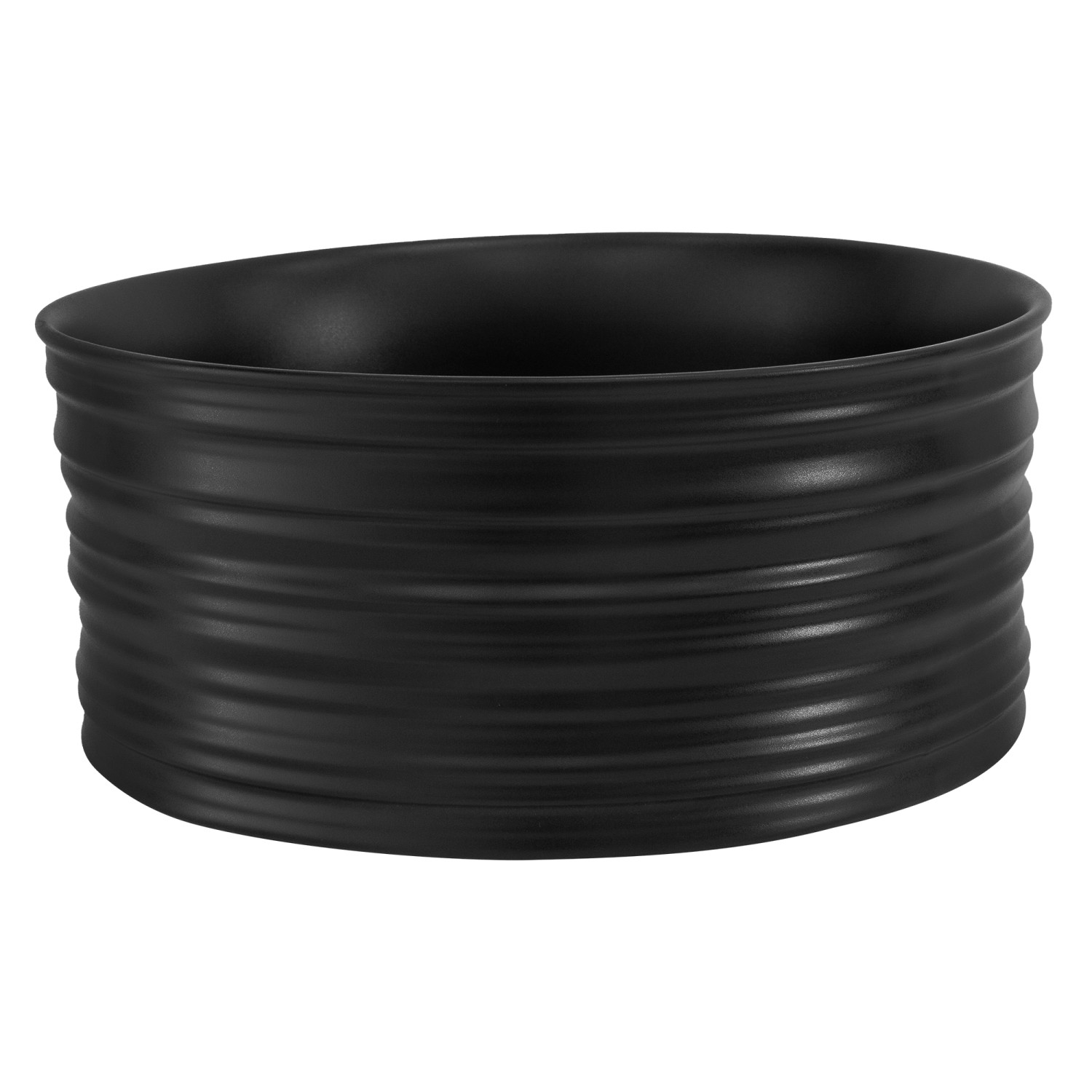 ML-Design Waschbecken aus Keramik in Schwarz Matt 41 x 18 cm Rund Moderne Design ML-Design Waschbecken aus Keramik in Schwarz Matt 41 x 18 cm Rund Moderne Design von ML-Design