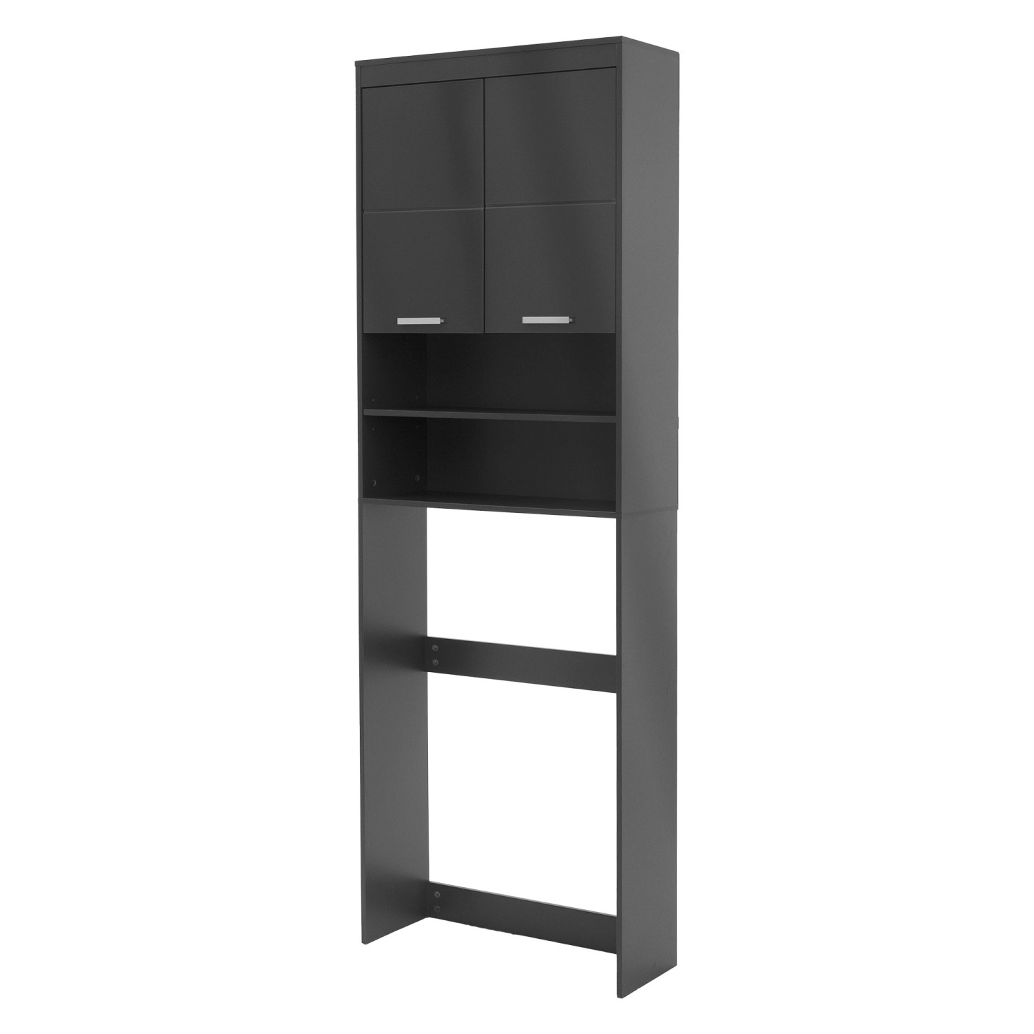 ML-Design Waschmaschinenschrank mit 2 Türen 2 Fächern 187,5 x 63 cm Dunkelgrau ML-Design Waschmaschinenschrank mit 2 Türen 2 Fächern 187,5 x 63 cm Dunkelgrau von ML-Design