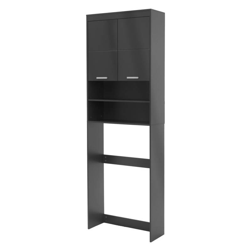 ML-Design Waschmaschinenschrank mit 2 Türen 2 Fächern 187,5 x 63 cm Dunkelgrau ML-Design Waschmaschinenschrank mit 2 Türen 2 Fächern 187,5 x 63 cm Dunkelgrau von ML-Design