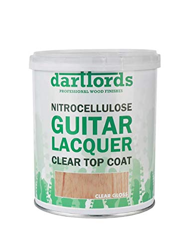 Gitarren Nitrocellulose Lack / Nitro Lack transparent farblos hochglanz 1000 ml / 1 Liter von ML-Factory