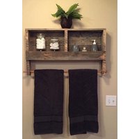 Badezimmerschrank Mit Handtuchhalter Badezimmerschrank Mit Handtuchhalter von MLCwooddesigns