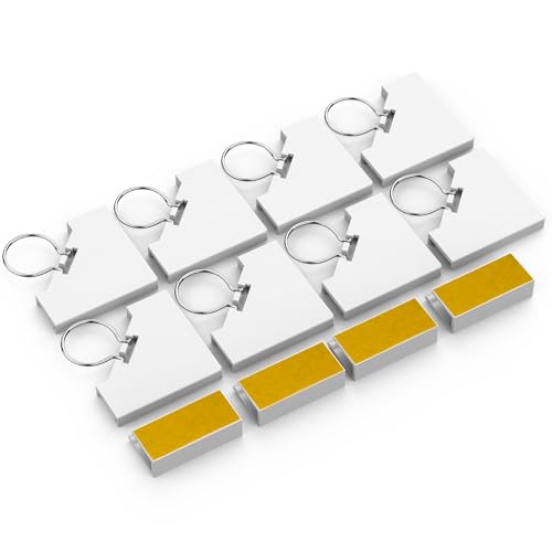 MLEJU Magnetisches Fliegengitter Zubehör-Set – 8 Eckverbinder & 4 Fenster-Clips für Fenster-Fliegengitter von MLEJU