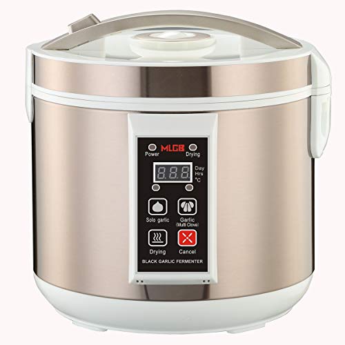 MLGB 5l Schwarzer Knoblauch Fermenter Voll Automatische Intelligente Steuerung Garlics Maker Multi Knoblauchzehe Diy Kocher von MLGB