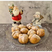 Bethmännchen Mit Puderzucker, 500G 3, 40 Euro/100G, Plätzchen, Weihnachtsgebäck, Kekse, Gebäck, Cookie Bethmännchen Mit Puderzucker, 500G 3, 40 Euro/100G, Plätzchen, Weihnachtsgebäck, Kekse, Gebäck, Cookie von MLHBerlin