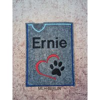 Impfpass Hülle Hund Personalisiert/Heimtierausweis Eu-Heimtierausweis Aus Filz Impfpass Hülle Hund Personalisiert/Heimtierausweis Eu-Heimtierausweis Aus Filz von MLHBerlin