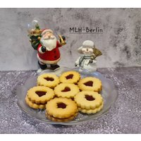 Linzer Plätzchen, 500G - 3, 40 Euro/100G, Weihnachtsgebäck, Kekse, Gebäck, Cookie Linzer Plätzchen, 500G - 3, 40 Euro/100G, Weihnachtsgebäck, Kekse, Gebäck, Cookie von MLHBerlin