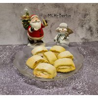 Marzipan - Kissen Mit Puderzucker, 500G 3, 40 Euro/100G, Plätzchen, Weihnachtsgebäck, Kekse, Gebäck, Cookie von MLHBerlin