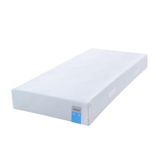 MLILY Matratze Air | IGR Zertifiziert, 180 x 200cm, 2in1 Liegehärten mittel/Fester, kühl/wärmer, ergonomische 7 Zonen AirCell/CoolFlex/BlueFlowSchaum SEAQUAL Oeko-TEX 100, CertiPUR von MLILY