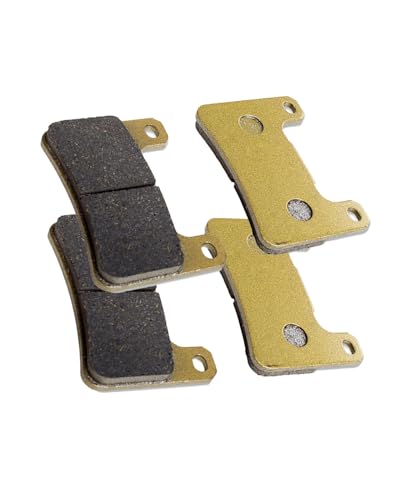 MLLNPP Motorrad Bremsbeläge Für Suzuki GSXR1000 GSXR 1000 K4 K5 K6 04-08 GSXR600 GSXR750 GSXR 600 750 04-05 Motorrad Vorne hinten Bremsbeläge Beläge Disc Brake Pads(2 Pairs Front) von MLLNPP