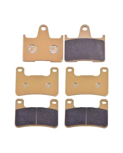 MLLNPP Motorrad Bremsbeläge Für Suzuki GSXR750 GSX-R750 GSX-R GSXR 750 GSX-R750K GSXR750K K4 K5 2004-2005 750CC Motorrad Vorne Und Hinten Bremsbeläge Set Beläge Disc Brake Pads MLLNPP Motorrad Bremsbeläge Für Suzuki GSXR750 GSX-R750 GSX-R GSXR 750 GSX-R750K GSXR750K K4 K5 2004-2005 750CC Motorrad Vorne Und Hinten Bremsbeläge Set Beläge Disc Brake Pads von MLLNPP