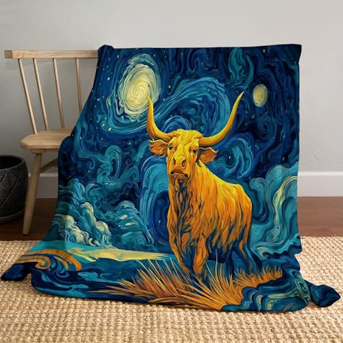 Flanell Fleecedecke Sternenhimmel Stier Flauschige Kuscheldecken Sternbildthema Leichte Gemütliche Sofadecke Warm Winter Couchdecke, 230x270cm, Dunkelblau Flanell Fleecedecke Sternenhimmel Stier Flauschige Kuscheldecken Sternbildthema Leichte Gemütliche Sofadecke Warm Winter Couchdecke, 230x270cm, Dunkelblau von MLSOWM