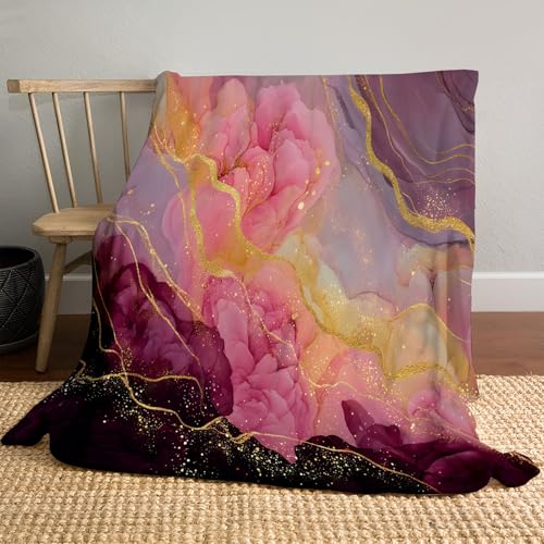 Flauschige Kuscheldecke Abstrakter Marmor Flanelldecke Fantasy Alkoholtinte Schlafdecke Decke für Alle Jahreszeiten Reisedecke für Bett und Sofa, 230x270cm, Mauve Flauschige Kuscheldecke Abstrakter Marmor Flanelldecke Fantasy Alkoholtinte Schlafdecke Decke für Alle Jahreszeiten Reisedecke für Bett und Sofa, 230x270cm, Mauve von MLSOWM