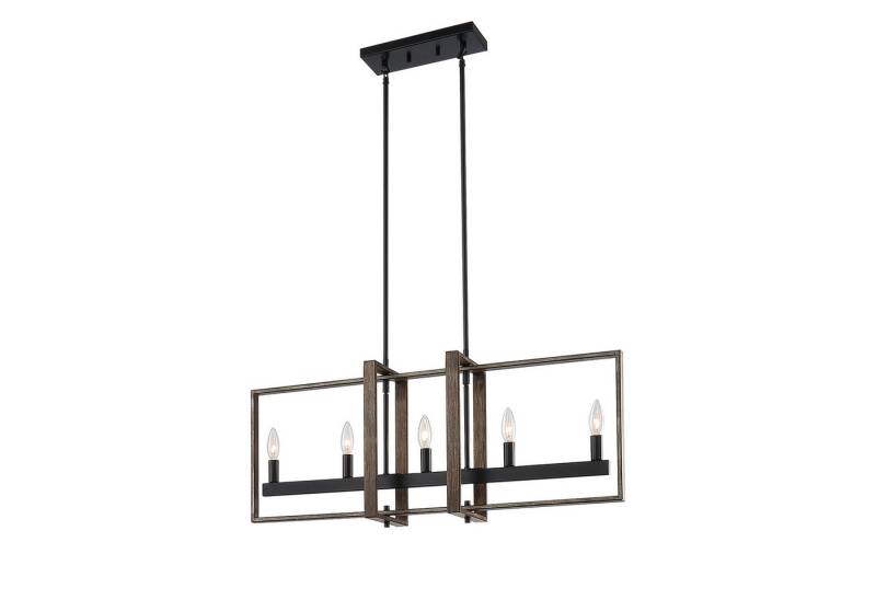 MLT&RIDDLE Pendelleuchte 5-Licht-Linear-Pendelleuchte, ohne Leuchtmittel von MLT&RIDDLE