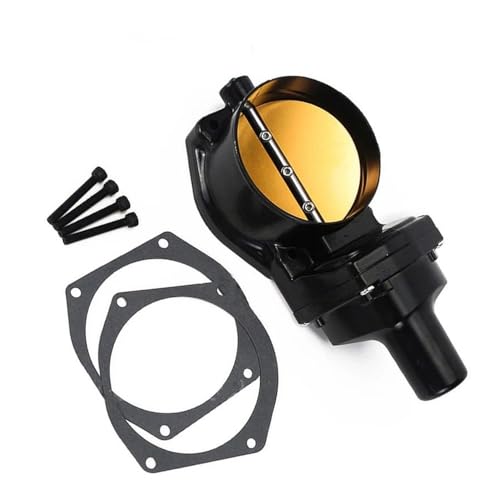 Auto Drosselklappengehäuse 12605109 Kraftstoffeinspritzung Neues Verstärktes Drive-by-Wire-Drosselklappenventil 90/102 Mm Für LS2 LS3 LS6 LS7 LS9 LSX 5.3 6.0 6.2(LRD-TB429-102mmBlack) von MLTLKPPVNG