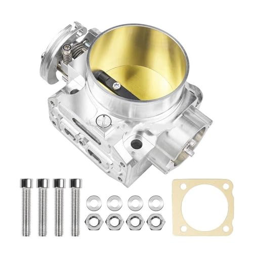 Auto Drosselklappengehäuse Aluminium-Upgrade 70MM Billet Drosselklappengehäuse Für Mitsub&ishi Für Lancer Für Evolution Evo 7 8 9 4G63 Ansaugkrümmer von MLTLKPPVNG