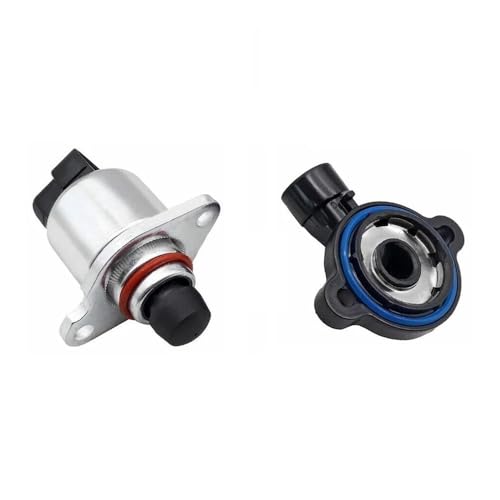 Auto Drosselklappengehäuse TPS Drosselklappensensor + IAC & Stecker Für Buick Für CENTURY Für REGAL Für TERRACE 17113209 17123852 TH149 17113598(2 STÜCK) von MLTLKPPVNG