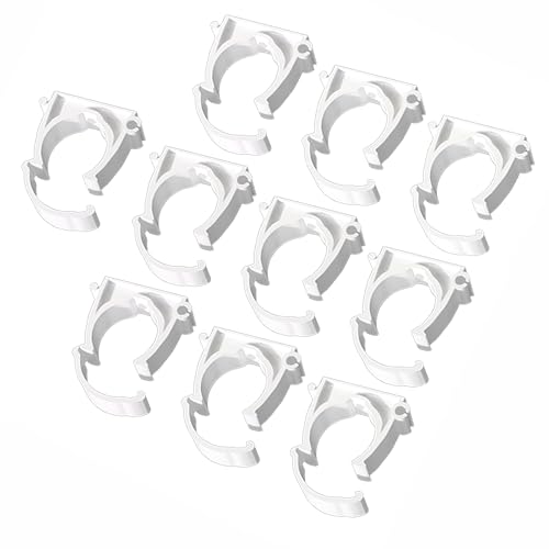10 Pcs Rohrklemme Rohrkartenschnalle Runde Formklemmen Wasser Dicht von MLWSKERTY