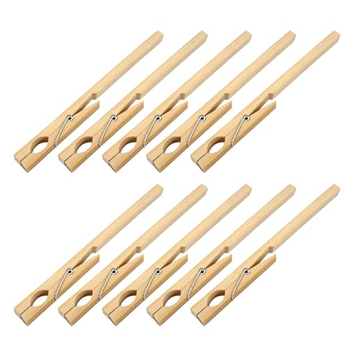 10pcs Holz Testrohrklemmen Für Bildungs Und Industrielaborhalter Für 10-20-mm Röhrenlaborclips Geeignet von MLWSKERTY