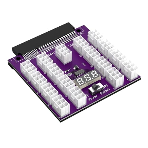 17 x 6-poliger Stromwandler BTC Minings Netzteil 12 V Breakouts Board für Minings Minings Breakouts Board von MLWSKERTY