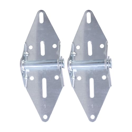 2pcs Garagentor Ersatz Scharnierklappenscharnier Scharnier Eisen Eisen Hardware Für Teilstahl Garagentor Hardware Für Hochleistungsstahl von MLWSKERTY