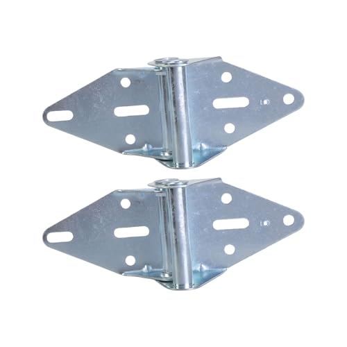 2pcs Garagentor Ersatz Scharnierklappenscharnier Scharnier Eisen Eisen Hardware Für Teilstahl Garagentor Hardware Für Hochleistungsstahl von MLWSKERTY