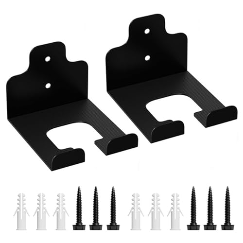 2pcs Heavy Duty Trimmer Rack Wandmontage Garage Organisatoren Für Die Sichere Lagerung Von Gartenwerkzeug Und Sportausrüstung Freien Gartenwerkzeuglagerung Für Den Außenbereich. von MLWSKERTY