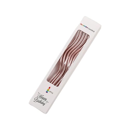 6pcs Elegante Gebogene Kuchenkerze Schmücken In Mehreren Plattierten Farbe Für Stilvolle Geburtstags Und Veranstaltungsdekoration Jubiläumskuchendekoration 6pcs Elegante Gebogene Kuchenkerze Schmücken In Mehreren Plattierten Farbe Für Stilvolle Geburtstags Und Veranstaltungsdekoration Jubiläumskuchendekoration von MLWSKERTY