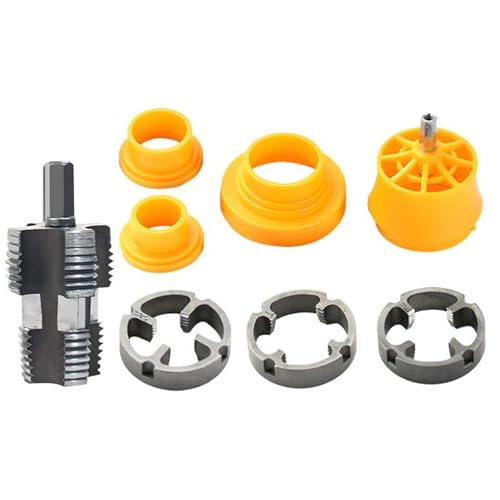 Electric Bohrer PVC Rohr Threader Kits Kunststoff Tippstab Set Enthält 3 Stempel Die Für Reparaturaufgaben Für Renovierungsreparatur Geeignet Sind. von MLWSKERTY