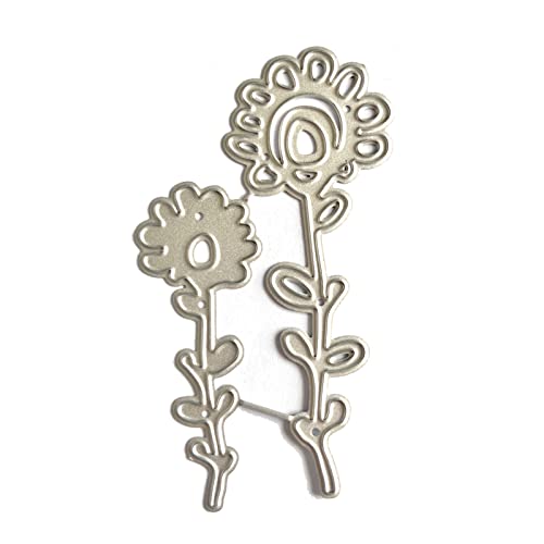 Flowers Metall Schneidstirme Stirbt Scrapbooking Schablone Stanze Schnittkarte Präge Foto Album Vorlage Schimmel Dekoration Handwerk Stieder Die Maschine Für Die Kartenherstellung von MLWSKERTY