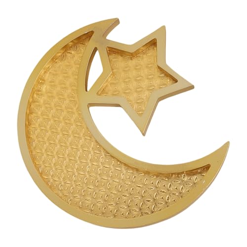 Goldfarbe Star Und Moon Tray Festival Tisch Dekore Für EID Servier Und Dekorationen Verbessern Festival Atmosphären Servierschalen Für Die Schale Goldfarbe Star Und Moon Tray Festival Tisch Dekore Für EID Servier Und Dekorationen Verbessern Festival Atmosphären Servierschalen Für Die Schale von MLWSKERTY