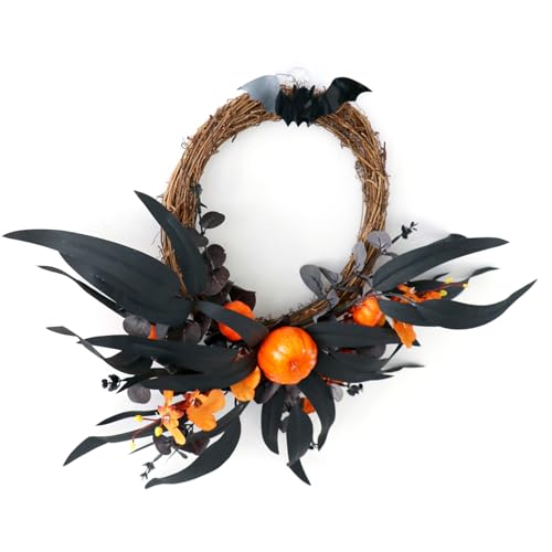Hängende Kranz Für Halloween Feierlichkeiten Gruselige Bunte Türgirlanden Accessoires Party Innen Freien Party Dekorationen Halloween Wrader von MLWSKERTY
