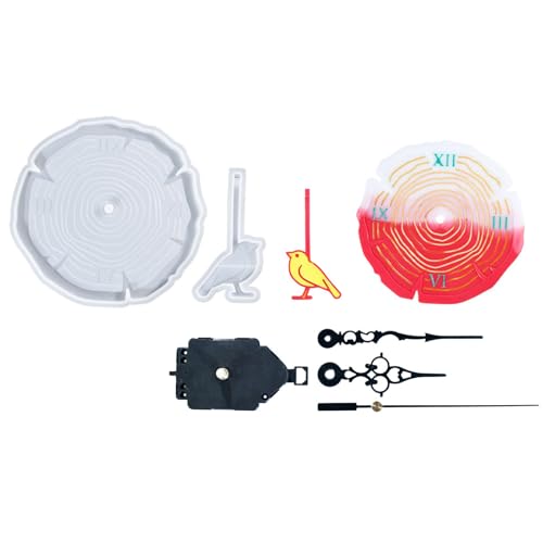 Harzformbaumringe Uhr Designs Silikonformuhr Epoxid Silikonformen Für Heimdekoration Und Handwerksliebhaber Harzform Harzformbaumringe Uhr Designs Silikonformuhr Epoxid Silikonformen Für Heimdekoration Und Handwerksliebhaber Harzform von MLWSKERTY