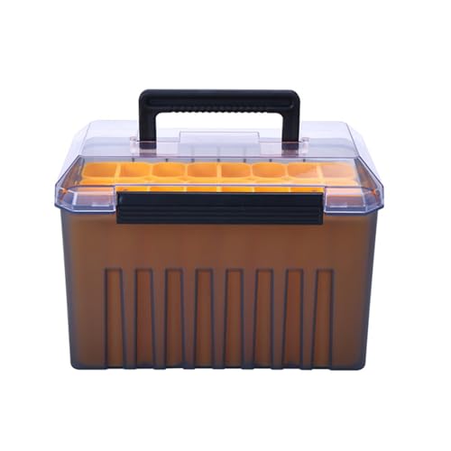 Holzgarnelenfischerei Köder Aufbewahrungsbox Verdickte Hartinternenhaken Tackle Lure Organisatoren Leichte Fischerei Tackle Falten Tintenfisch Köder Leichte Gewichte von MLWSKERTY
