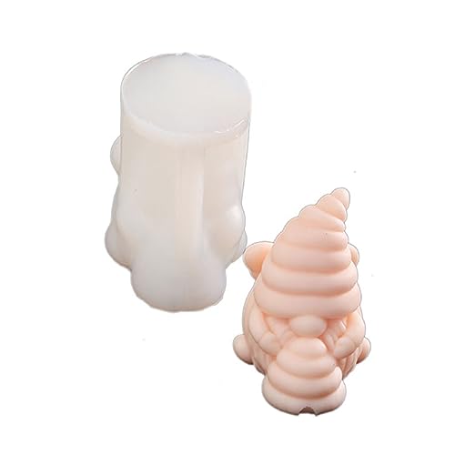 Kerzenform Harz Gussform Silikonform Weihnachtsfleischhandwerk Für Die Herstellung von MLWSKERTY