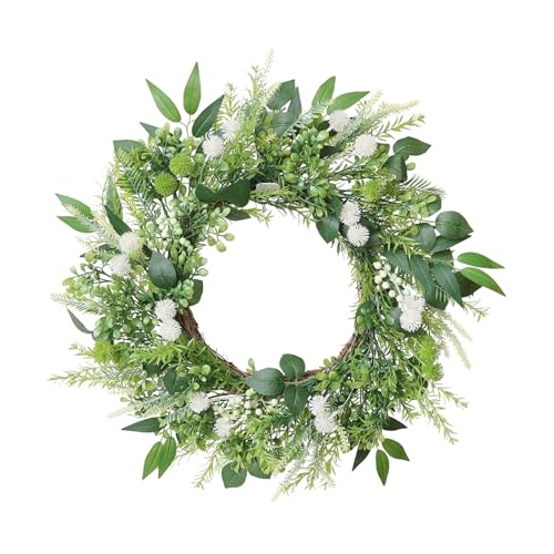 Künstliche Blattblume Kranz Frühlingsfest Künstliche Für Vordertür Flur Garten Bauernhäuser Türkranz Künstliche Blattblume Kranz Frühlingsfest Künstliche Für Vordertür Flur Garten Bauernhäuser Türkranz von MLWSKERTY