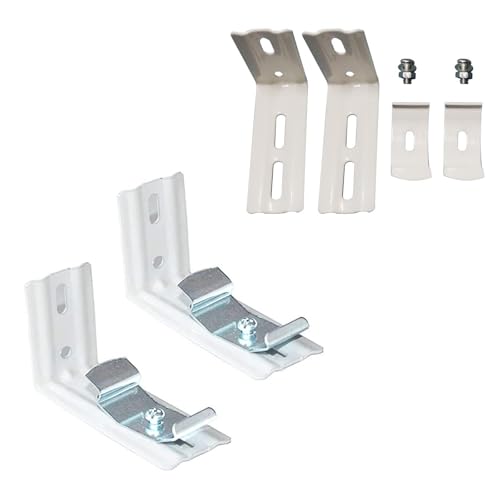 MLWSKERTY 2 PCs Vertikale Jalousien Halterung Für Fensterläden. Headrails Entfernen von MLWSKERTY