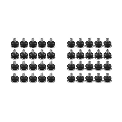 MLWSKERTY 20 Set Schrauben + Stoßdämpfung 3 5-Zoll Computer Gehäuse Stoßdämpfung Schraubensatz Lüfter Desktop Computer Lüfter Computergehäuse Temperaturlüfter von MLWSKERTY