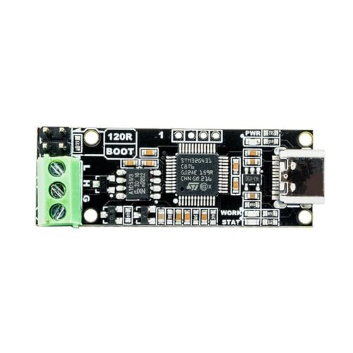 MLWSKERTY CANable 2.0 CANbus Transceiver USB Zu CAN Analysatoren CAN2.0 Serieller Controller CANable Basierend Auf Der USB Zu CAN Anwendung STM32G431C8T6 MLWSKERTY CANable 2.0 CANbus Transceiver USB Zu CAN Analysatoren CAN2.0 Serieller Controller CANable Basierend Auf Der USB Zu CAN Anwendung STM32G431C8T6 von MLWSKERTY