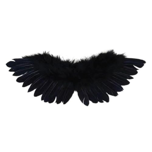 MLWSKERTY Effektiv Gefiederte Flügel Angelic Federed for Kids Creative Dress Up and Birthday Party Feierfestivalpartys Dekorationen von MLWSKERTY