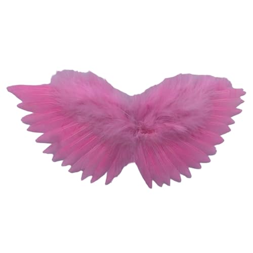 MLWSKERTY Effektiv Gefiederte Flügel Angelic Federed for Kids Creative Dress Up and Birthday Party Feierfestivalpartys Dekorationen von MLWSKERTY