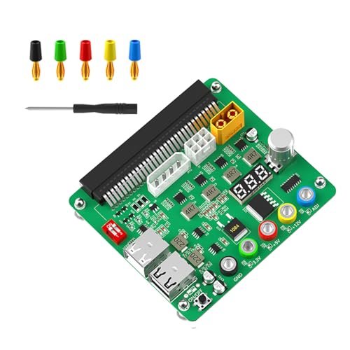 MLWSKERTY Einstellbare Spannungsspannungsnetz Versorgungsscheibe 3 30 V/5V/12 V/USB2.0 Computeradapter Boards Ersatzteil von MLWSKERTY